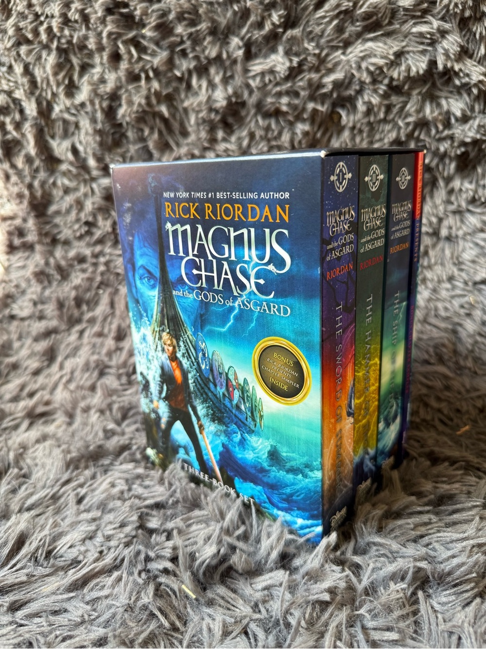 Magnus Chase and the Gods of Asgard Trilogy Set